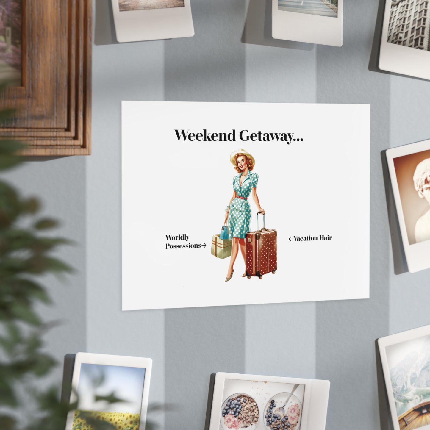 Weekend Getaway (Unframed Print)