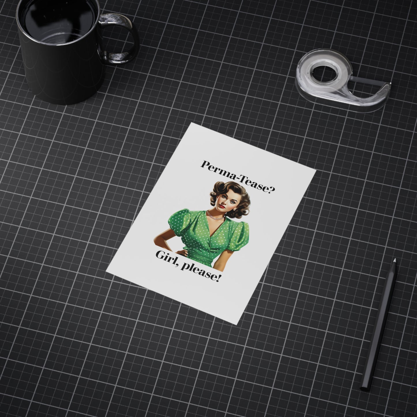 Perma Tease 2 (Unframed Print)