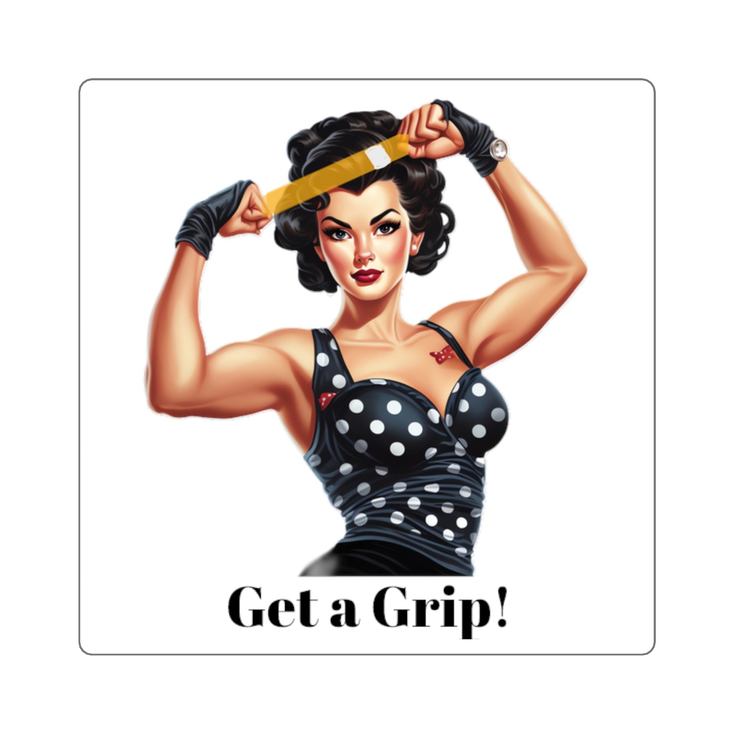 Get a Grip! (Sticker)