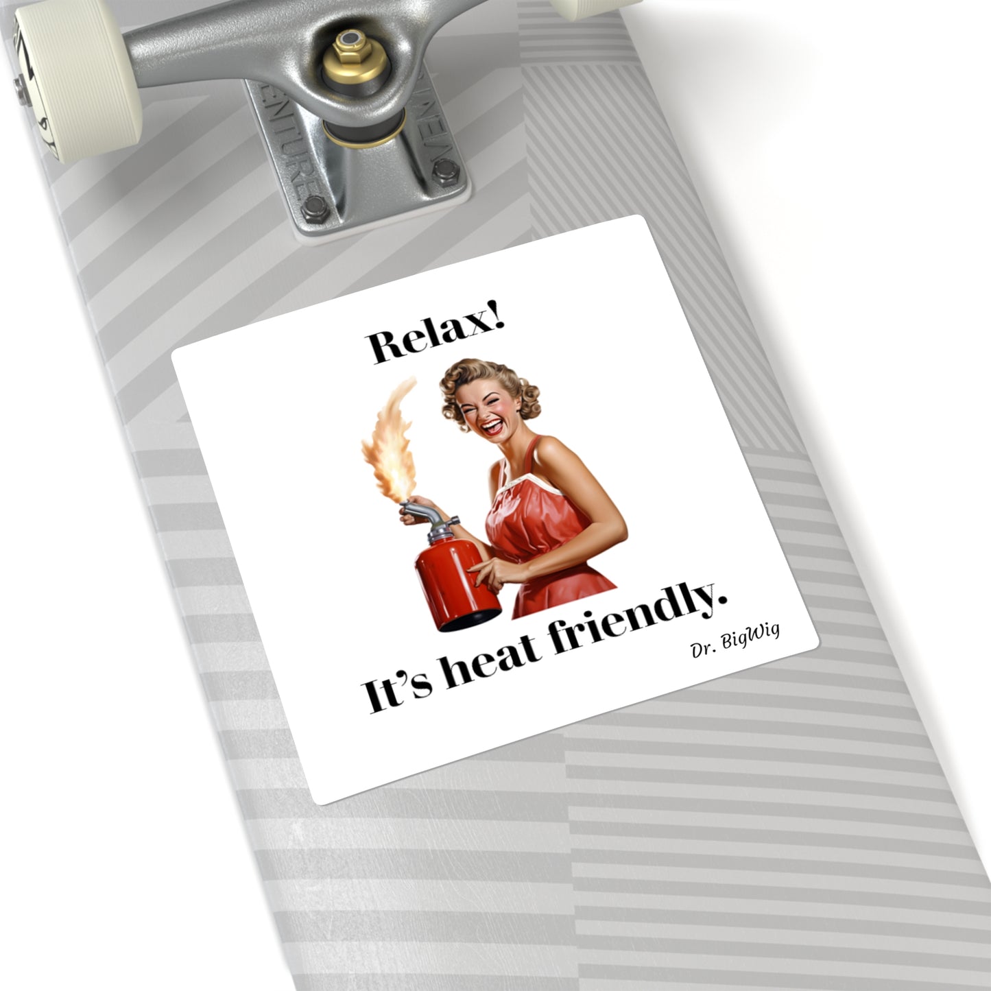 Heat Friendly (Sticker)