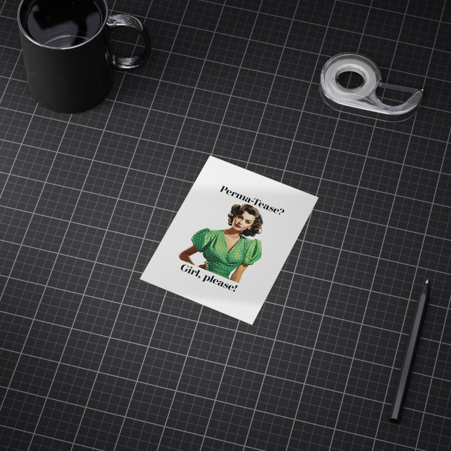 Perma Tease 2 (Unframed Print)