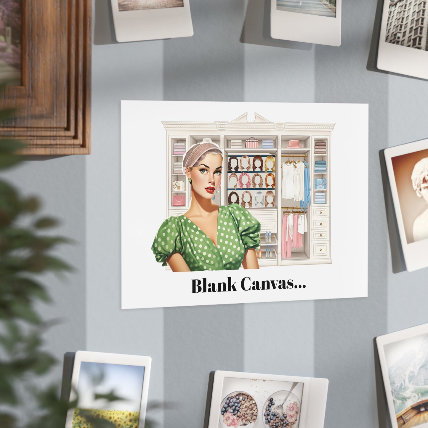 Blank Canvas (Unframed Print)