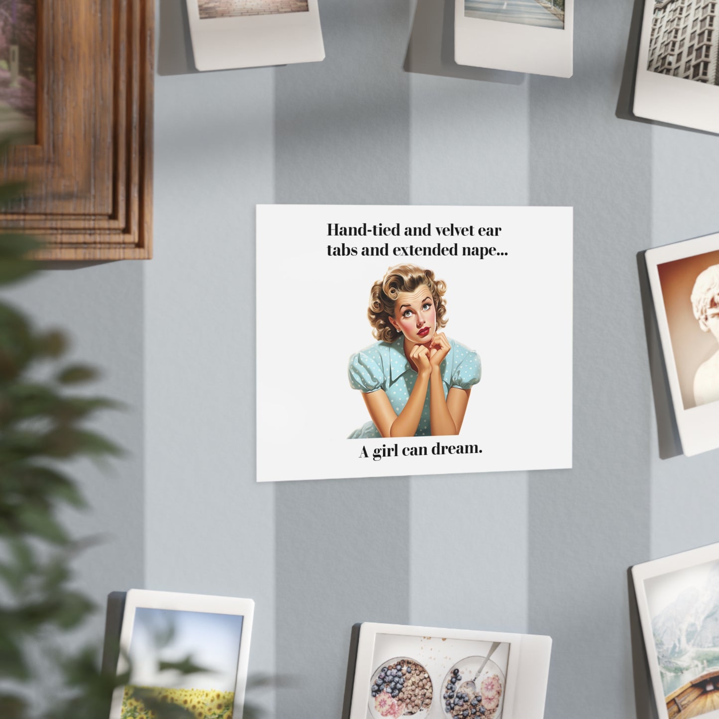 Girl Can Dream (Unframed Print)