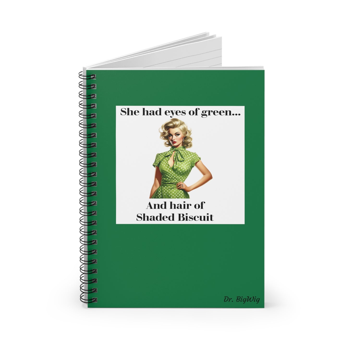 Green-Eyed Girl (Notebook)