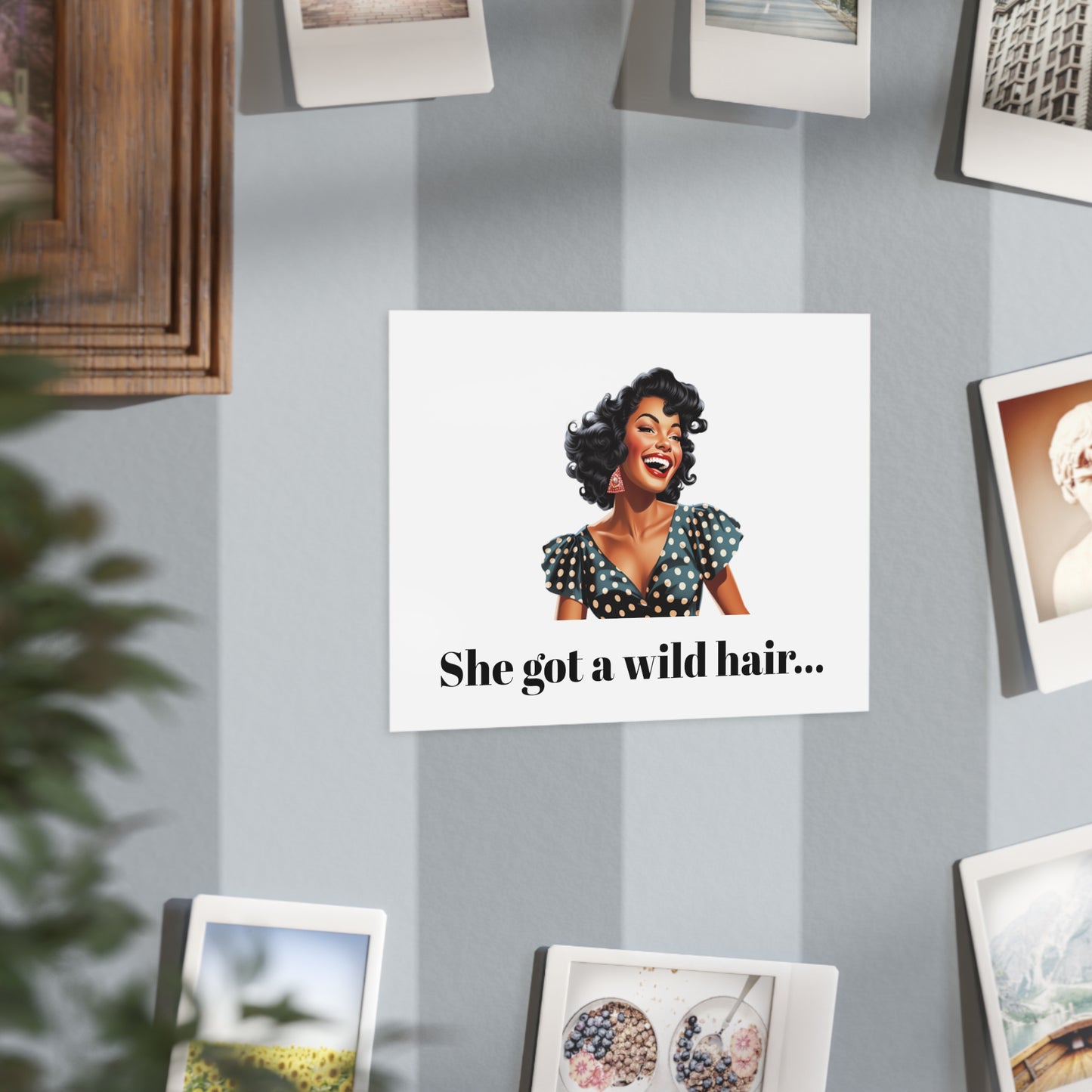 Wild Hair 2 (Unframed Print)