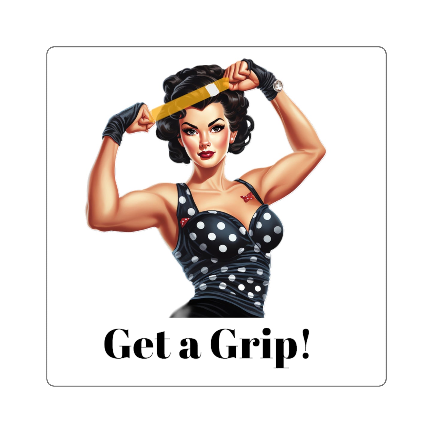 Get a Grip! (Sticker)