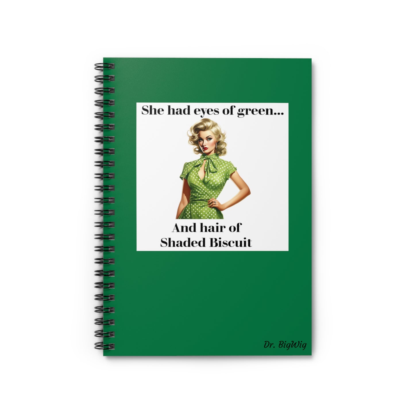 Green-Eyed Girl (Notebook)