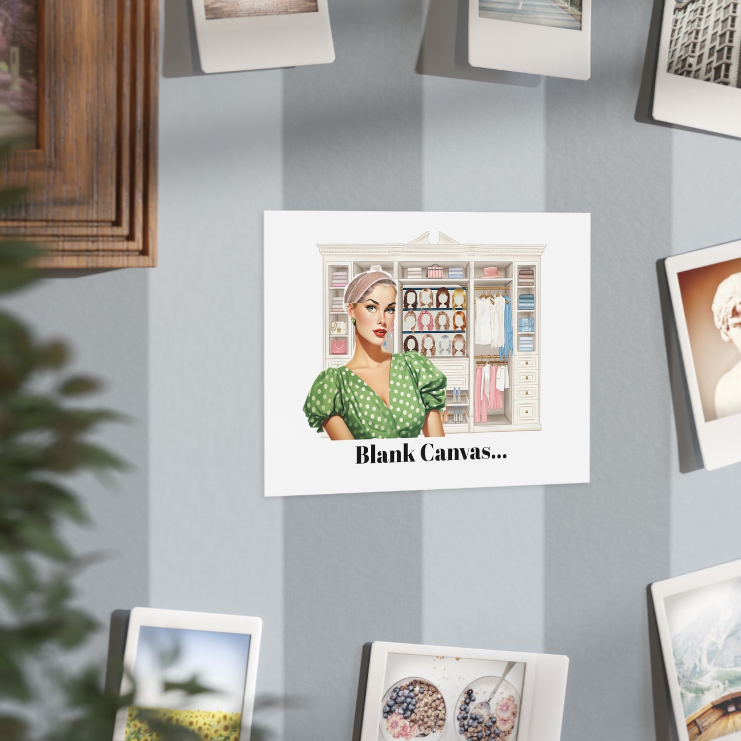 Blank Canvas (Unframed Print)