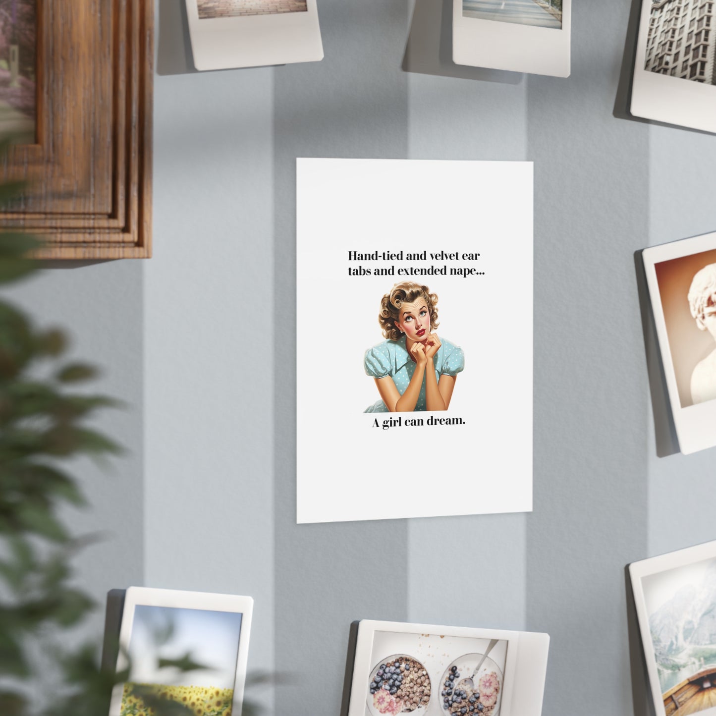 Girl Can Dream (Unframed Print)