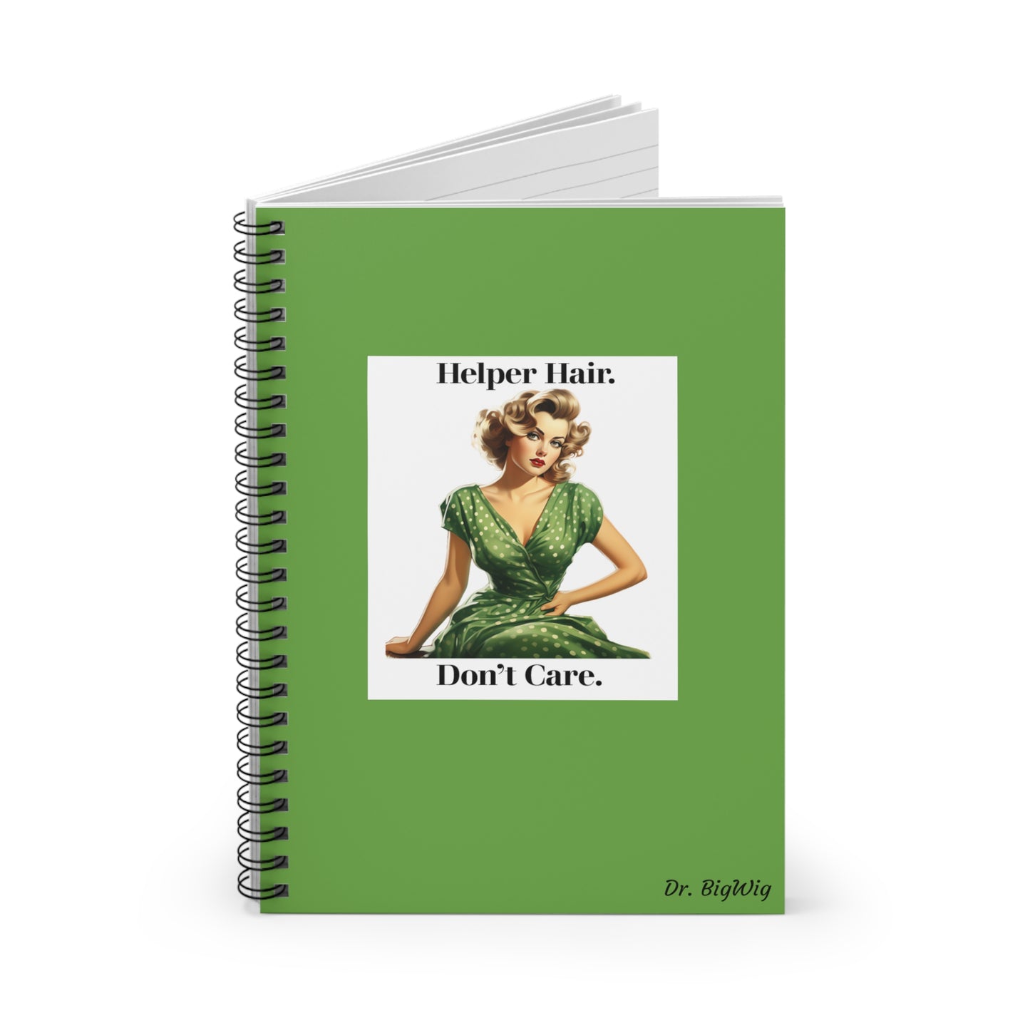 Helper Hair 5 (Notebook)