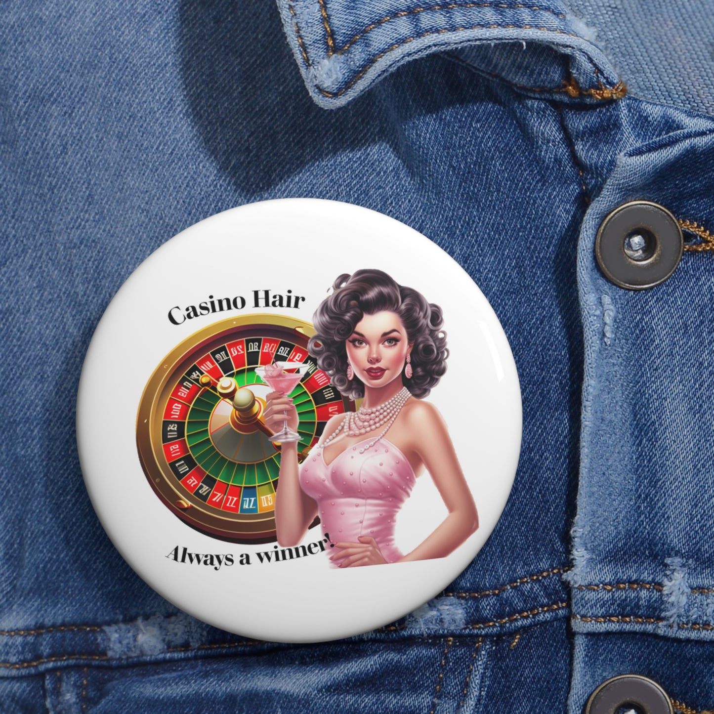 Casino Hair 1 (Pin Buttons)