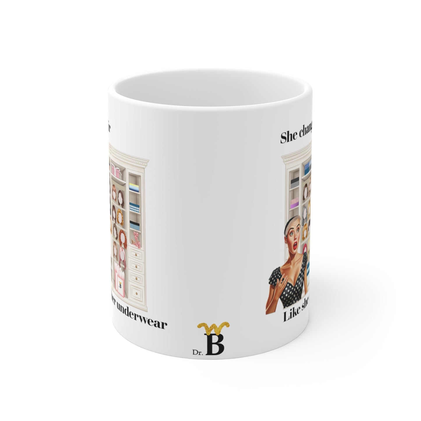 She Changed Her Hair Mug 11oz
