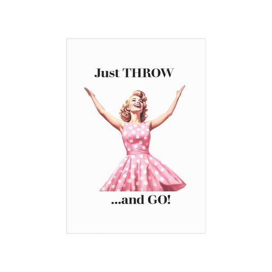 Throw & Go 2 (Unframed Print)