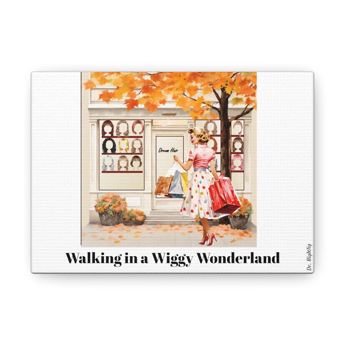 Wiggy Wonderland (Canvas)