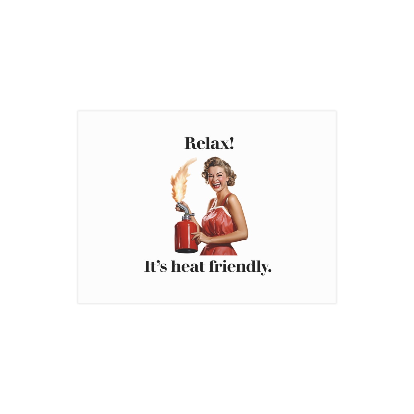 Heat Friendly 3 (Unframed Print)