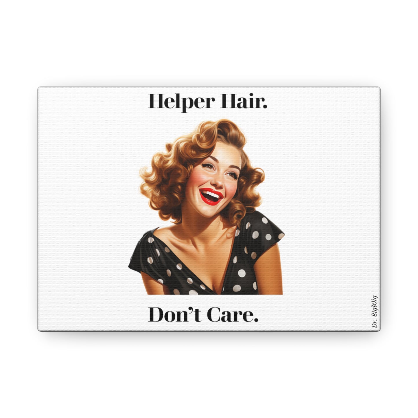 Helper Hair 3 (Canvas)