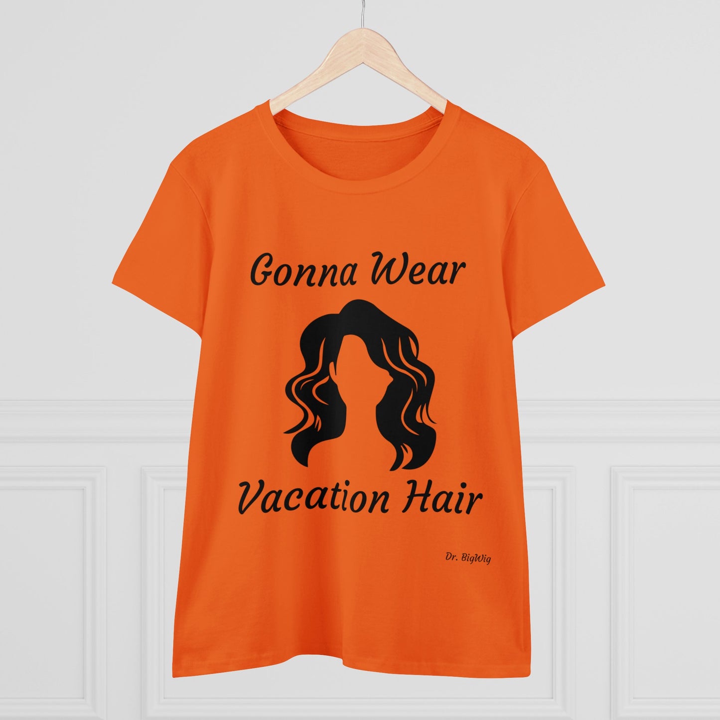 Vacation Hair (Women's Midweight Cotton Tee)