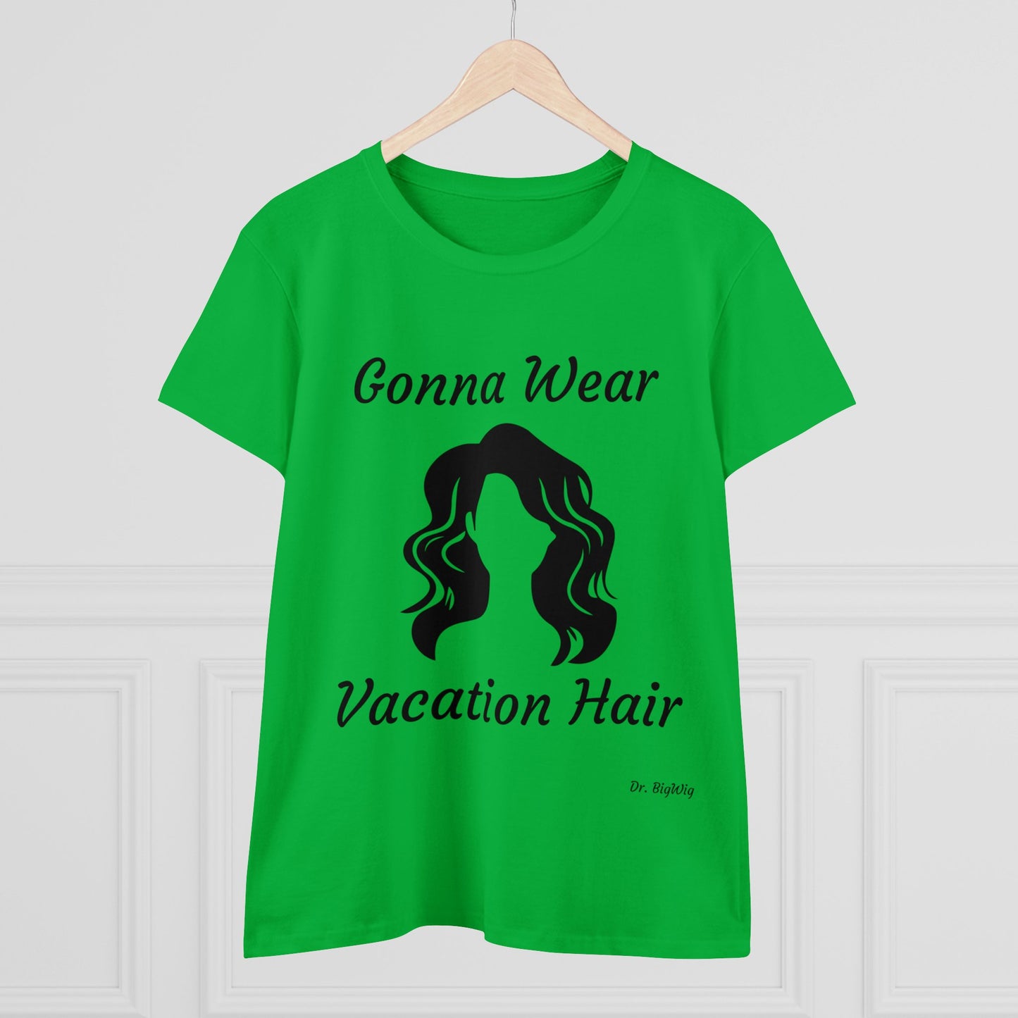 Vacation Hair (Women's Midweight Cotton Tee)