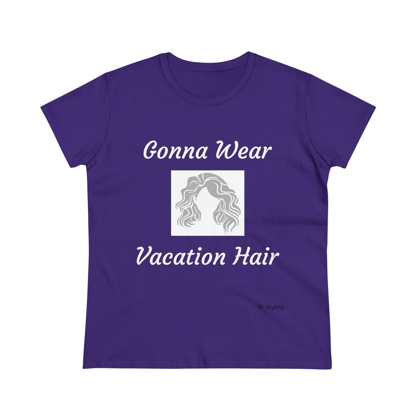 Vacation Hair (Women's Midweight Cotton Tee)