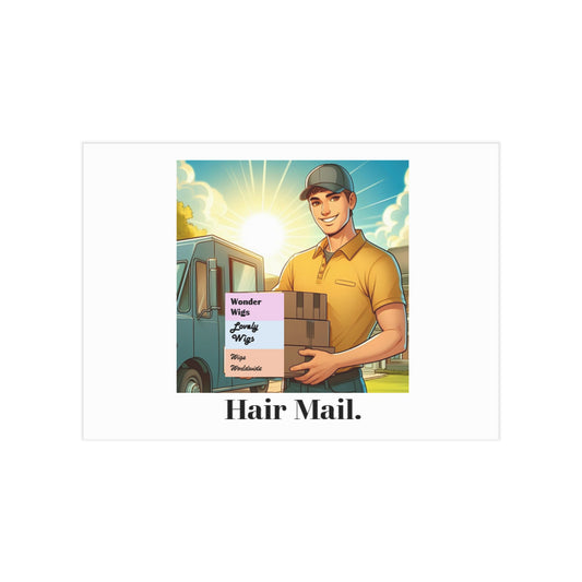 Hair Mail (Unframed Print)