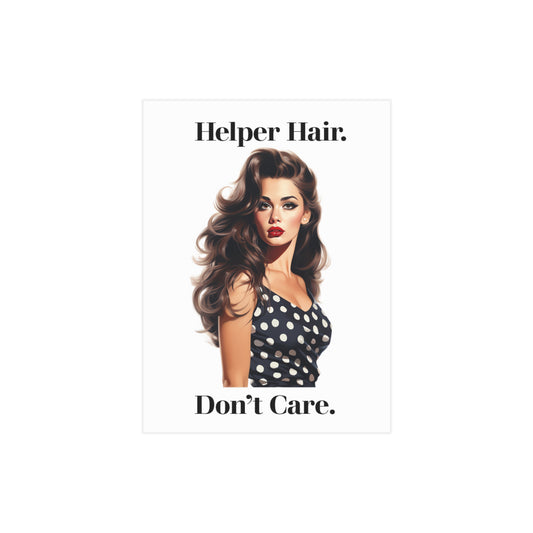 Helper Hair 2 (Unframed Print)