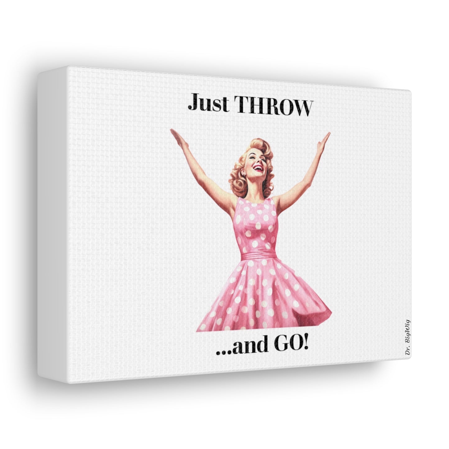 Throw & Go (Canvas)