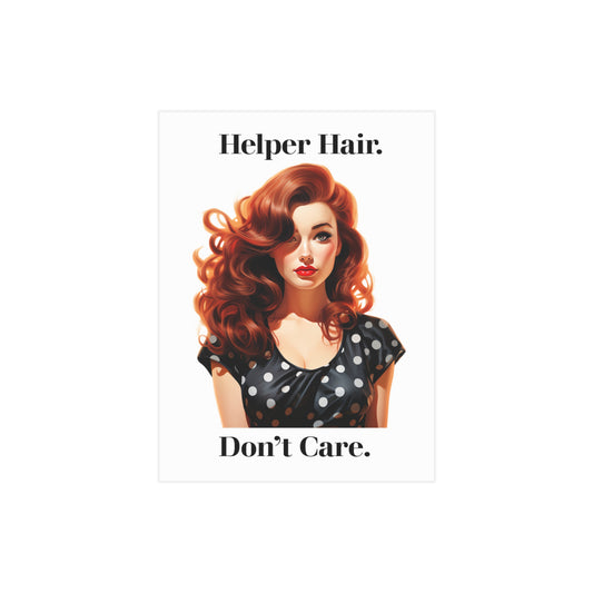 Helper Hair 1 (Unframed Print)