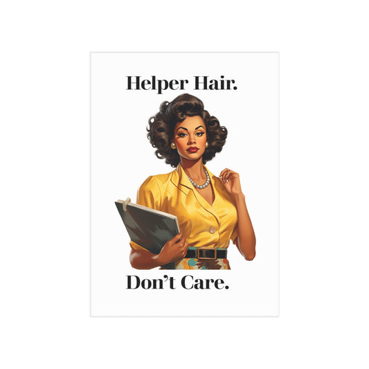 Helper Hair 4 (Unframed Print)