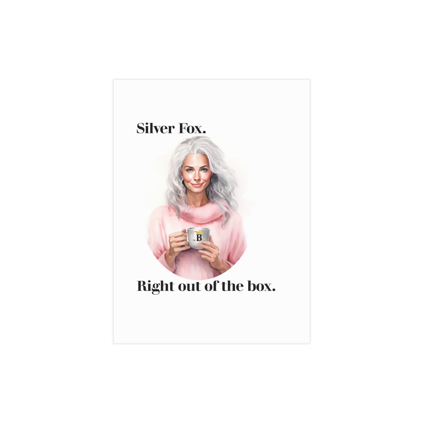 Silver Fox (Unframed Print)